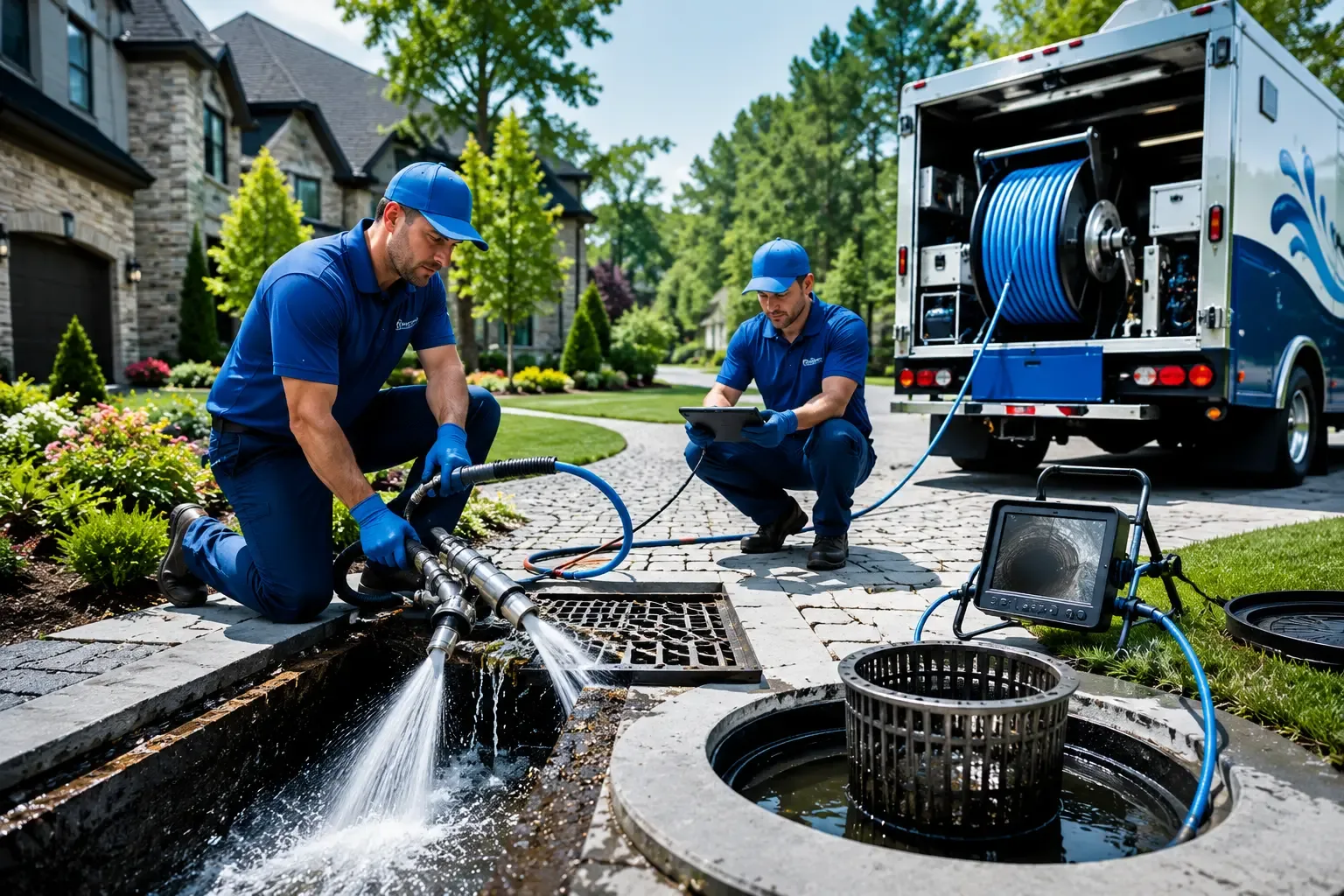 Local outdoor drain cleaning professionals in West College Corner, IN